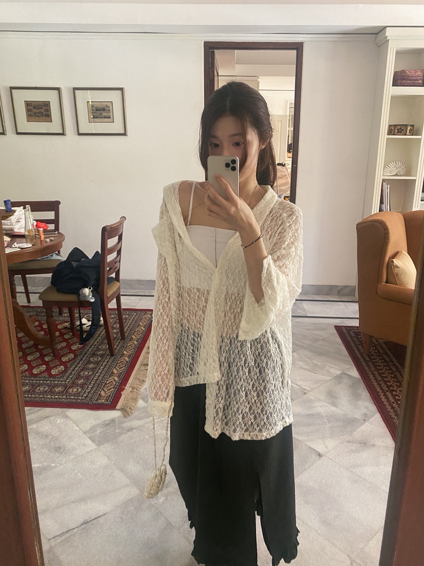 ERUME韓國直郵女裝新品26春夏人氣熱賣時尚職業襯衫蕾絲衫ERUME襯衫/蕾絲衫