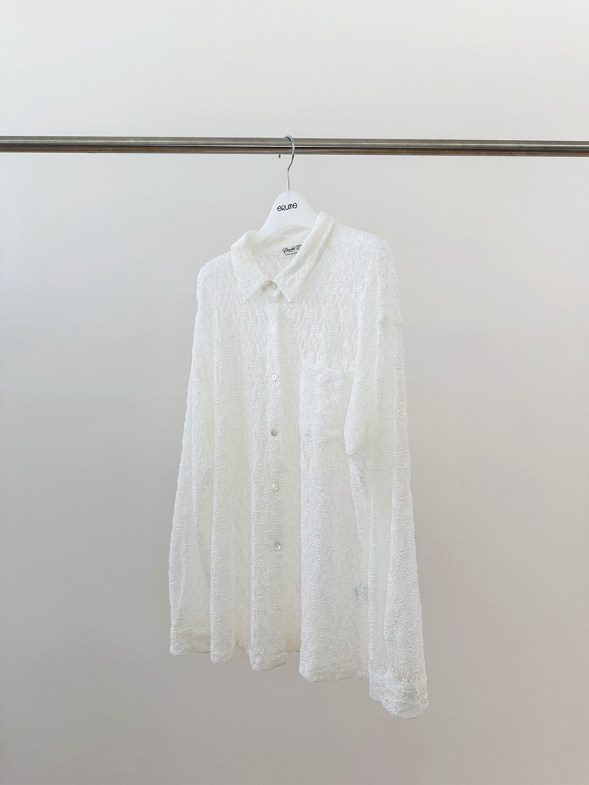 ERUME韓國直郵女裝新品26春夏人氣熱賣時尚職業襯衫蕾絲衫ERUME襯衫/蕾絲衫圖色1