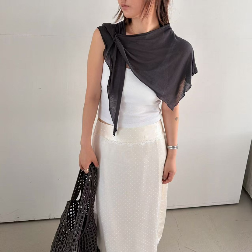 OLI SEOUL韓國直郵實拍女士新品26春夏人氣圍巾披肩披肩OLI SEOUL圍巾/披肩