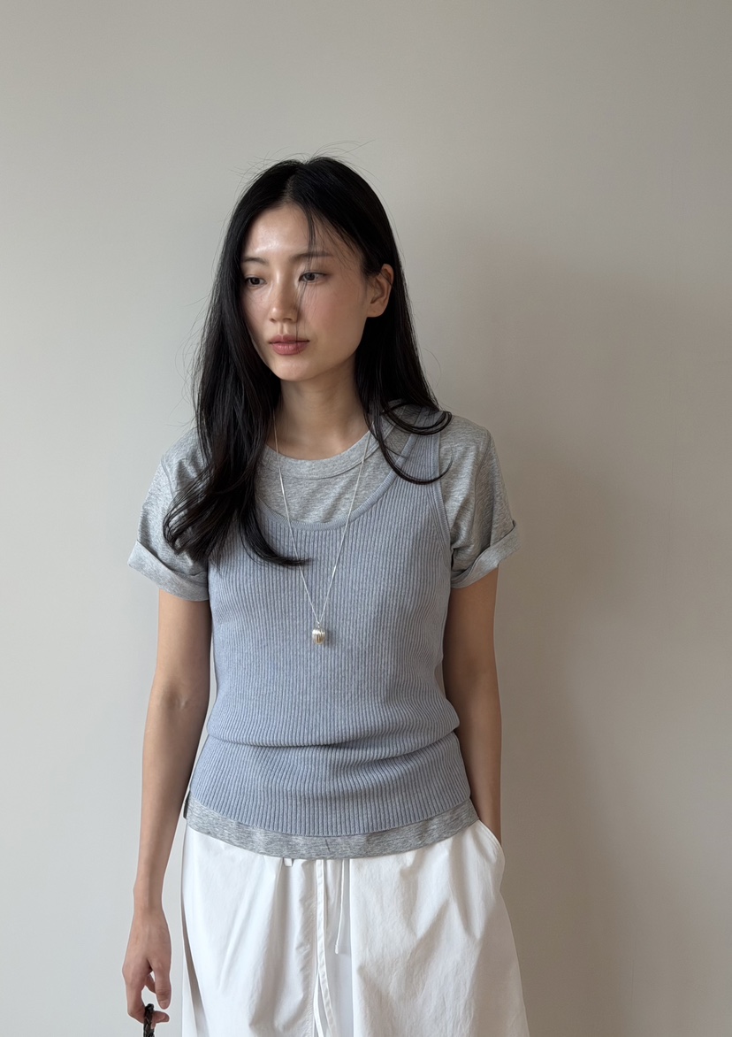 AMY GRACE-A韓國東大門代購女裝新品時尚推薦熱賣吊帶背心AMY GRACE-A吊帶/背心