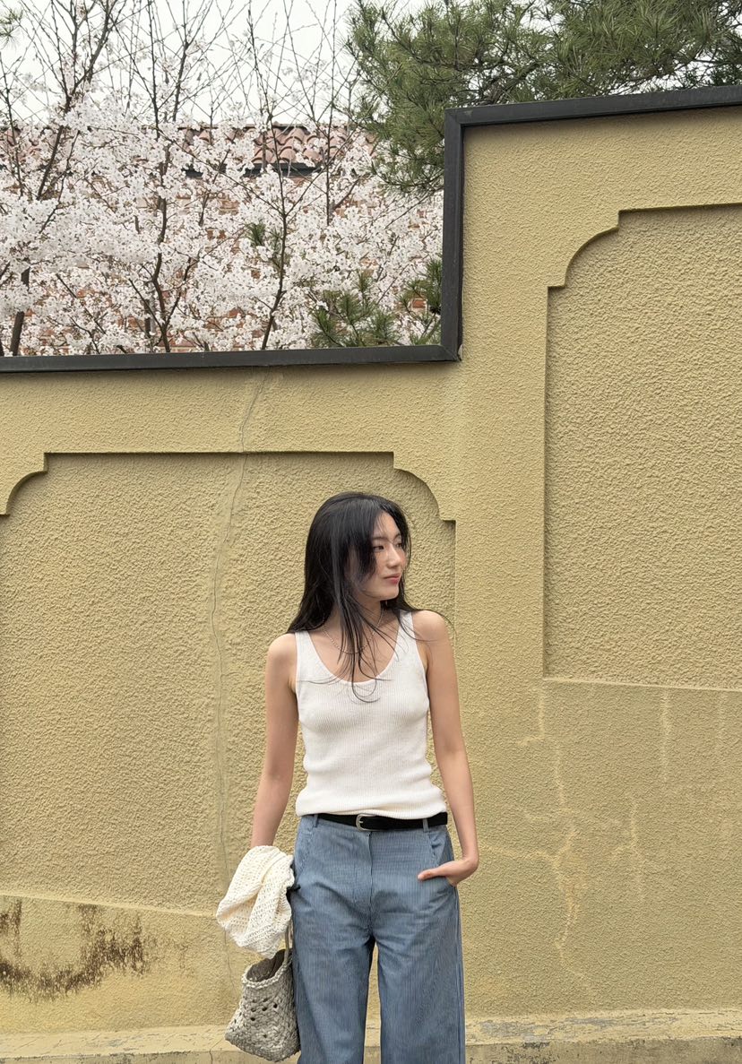 AMY GRACE-A韓國東大門代購女裝新品時尚推薦熱賣吊帶背心AMY GRACE-A吊帶/背心