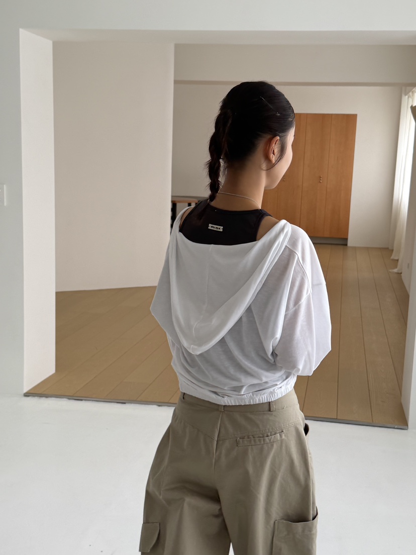 KARE/WEREPIECE韓國直郵實拍女裝新款職業長袖T恤連帽衫天絲KARE/WEREPIECE長袖T恤