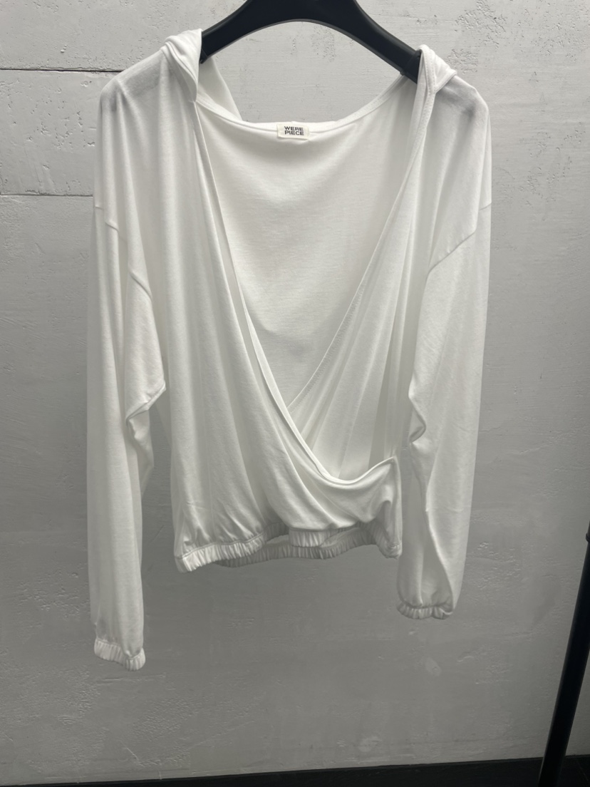 KARE/WEREPIECE韓國直郵實拍女裝新款職業長袖T恤連帽衫天絲KARE/WEREPIECE長袖T恤圖色1