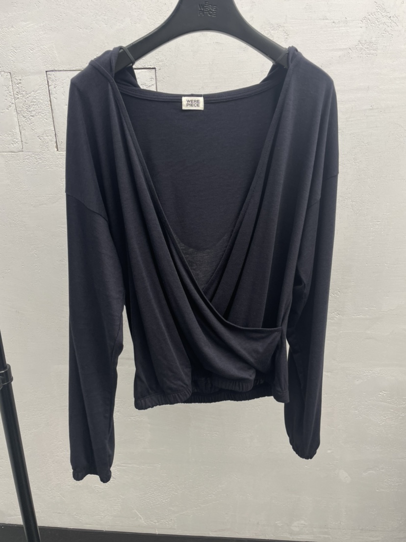 KARE/WEREPIECE韓國直郵實拍女裝新款職業長袖T恤連帽衫天絲KARE/WEREPIECE長袖T恤圖色2