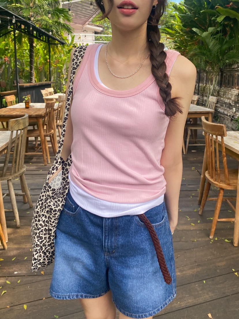 ERUME韓國東大門直郵女士新品人氣推薦休閑熱賣時尚吊帶背心ERUME吊帶/背心