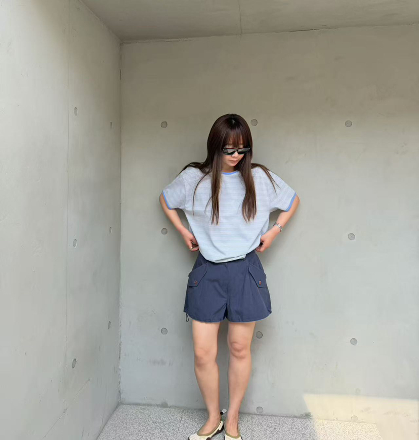 OLI SEOUL韓國直郵實拍女士新款時尚26春夏熱賣人氣職業T恤OLI SEOULT恤