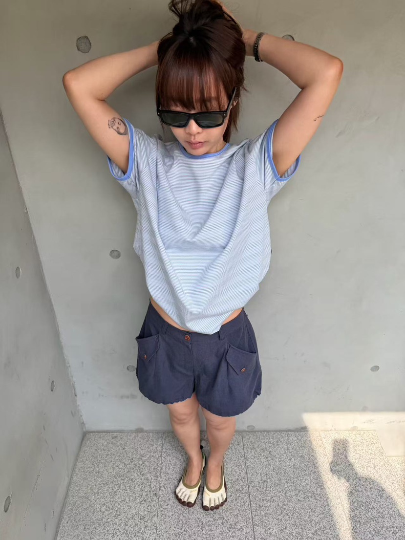 OLI SEOUL韓國直郵實拍女士新款時尚26春夏熱賣人氣職業T恤OLI SEOULT恤