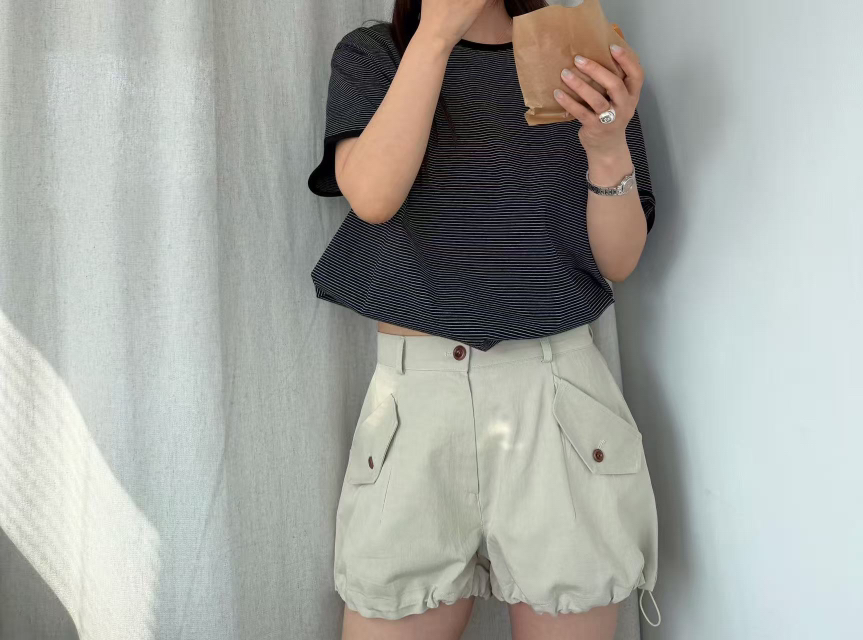 OLI SEOUL韓國直郵實拍女士新款時尚26春夏熱賣人氣職業T恤OLI SEOULT恤