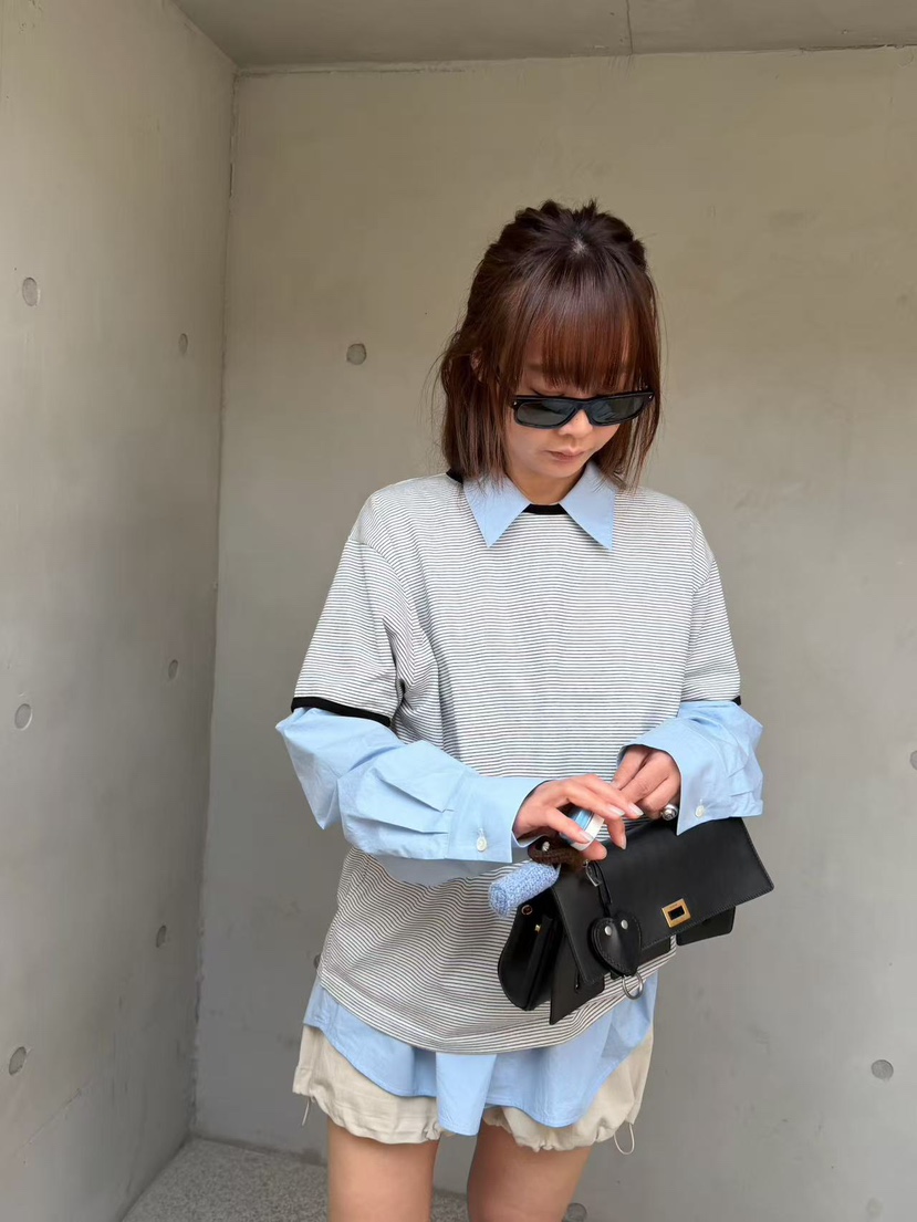 OLI SEOUL韓國直郵實拍女士新款時尚26春夏熱賣人氣職業T恤OLI SEOULT恤