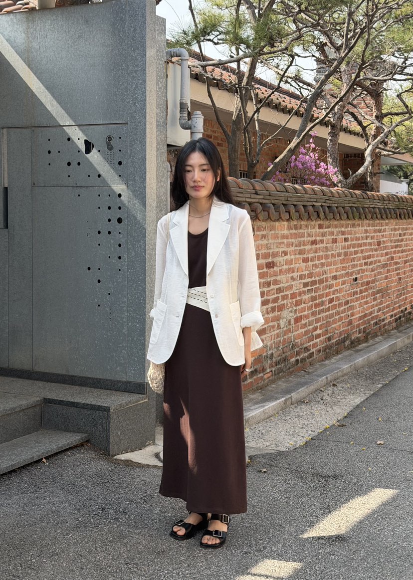 AMY GRACE-A韓國代購女士新品熱賣26春夏人氣推薦時尚夾克AMY GRACE-A夾克