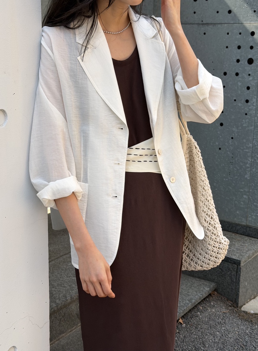 AMY GRACE-A韓國代購女士新品熱賣26春夏人氣推薦時尚夾克AMY GRACE-A夾克