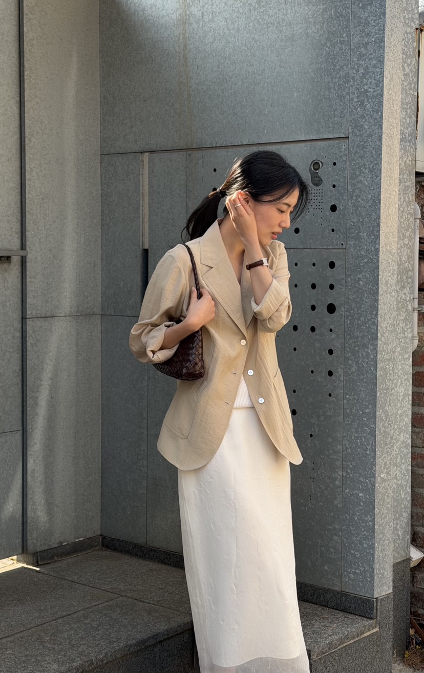 AMY GRACE-A韓國代購女士新品熱賣26春夏人氣推薦時尚夾克AMY GRACE-A夾克