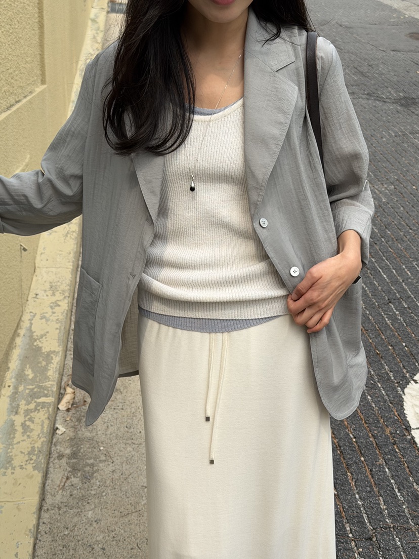 AMY GRACE-A韓國代購女士新品熱賣26春夏人氣推薦時尚夾克AMY GRACE-A夾克