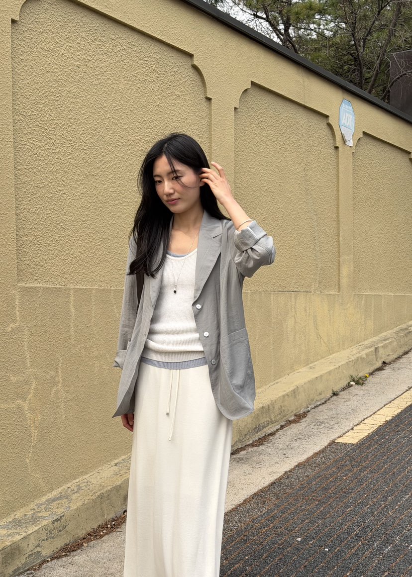 AMY GRACE-A韓國代購女士新品熱賣26春夏人氣推薦時尚夾克AMY GRACE-A夾克