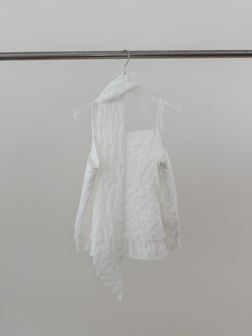 ERUME韓國東大門代購女士新品休閑26春夏時尚吊帶背心含圍巾ERUME吊帶/背心圖色1