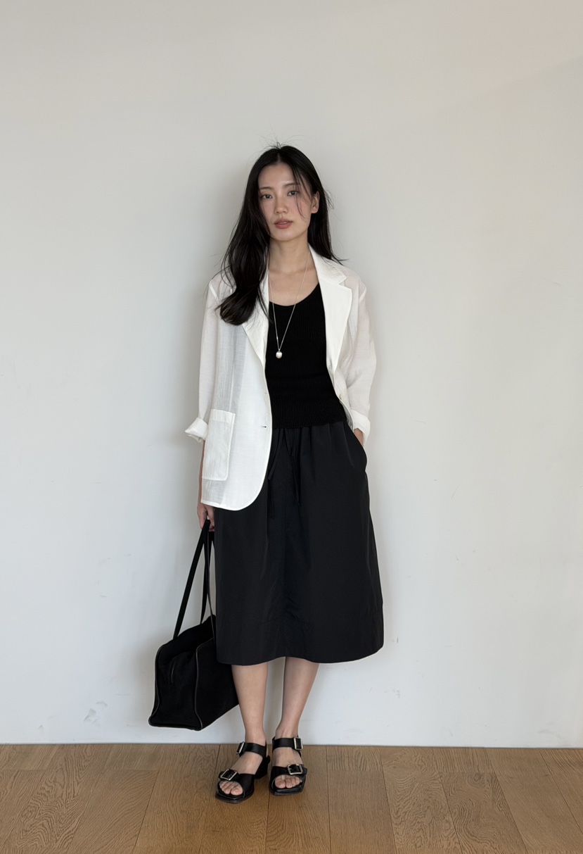 AMY GRACE-A韓國東大門代購女裝新品休閑時尚半身裙中短裙AMY GRACE-A半身裙/中短裙