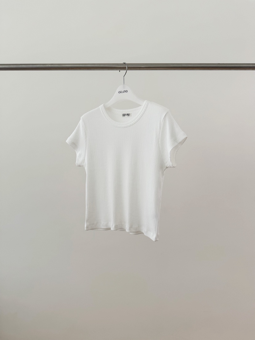 ERUME韓國東大門代購女士新款推薦時尚26春夏職業熱賣T恤ERUMET恤圖色1