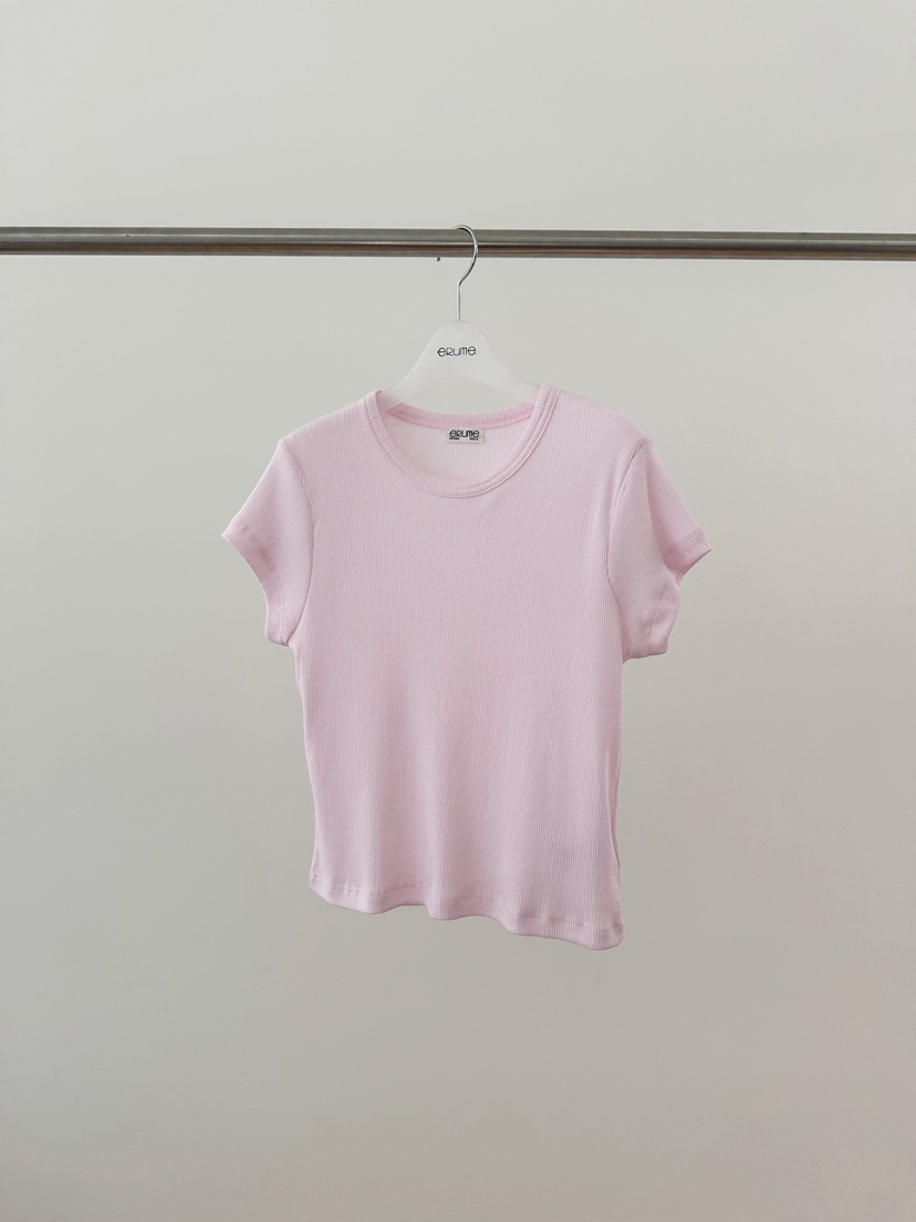 ERUME韓國東大門代購女士新款推薦時尚26春夏職業熱賣T恤ERUMET恤圖色2