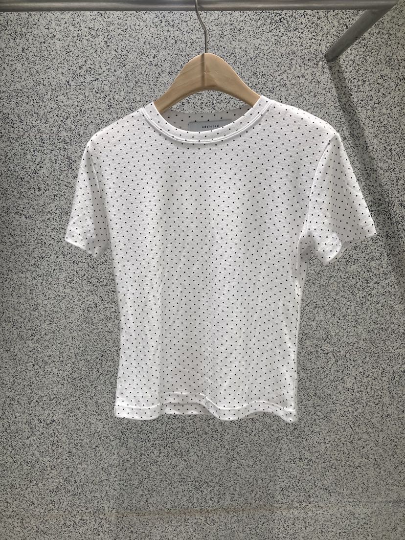 ADDICTED韓國直郵實拍女裝新款推薦熱賣人氣26春夏職業T恤ADDICTEDT恤