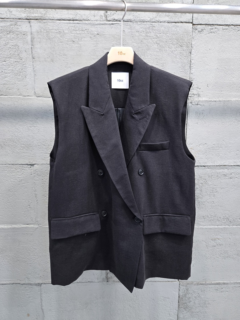 10CC韓國直郵女裝新品推薦26春夏職業休閑時尚熱賣人氣馬甲10CC馬甲圖色2