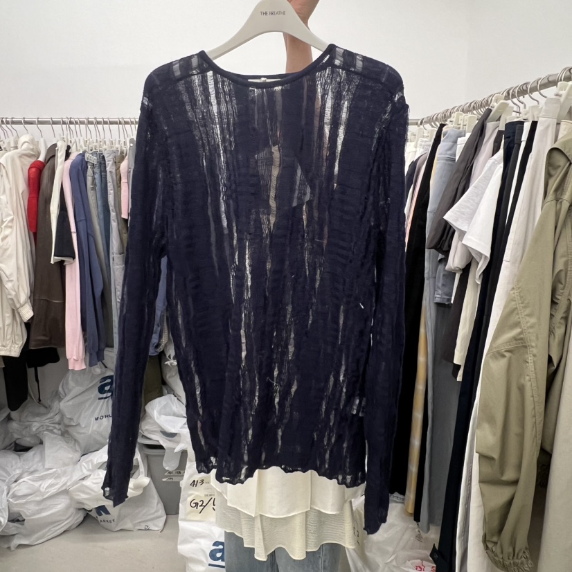 BREATHE韓國代購女裝新款人氣推薦休閑熱賣時尚職業針織衫BREATHE針織衫圖色2