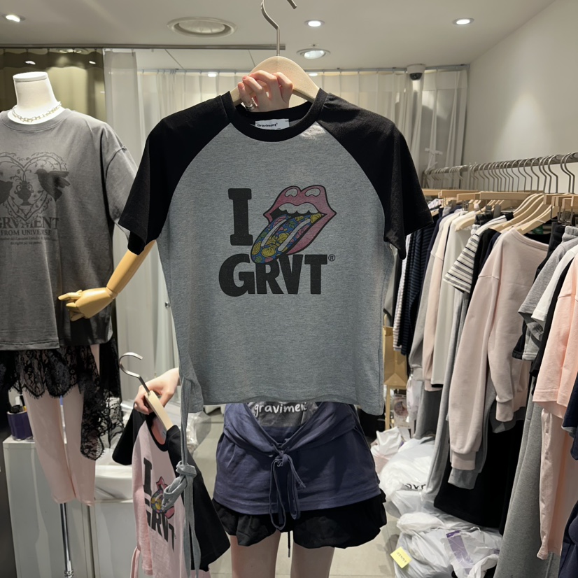 THE LOT韓國東大門直郵女士新品人氣26春夏熱賣職業推薦T恤THE LOT/	LOTT恤圖色2