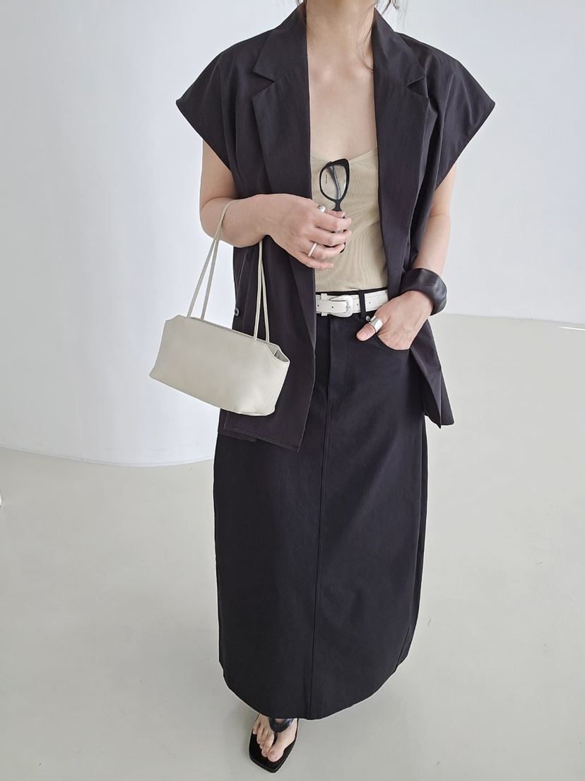 J SHOP韓國東大門直郵女裝新品推薦休閑熱賣人氣馬甲棉質J_SHOP馬甲