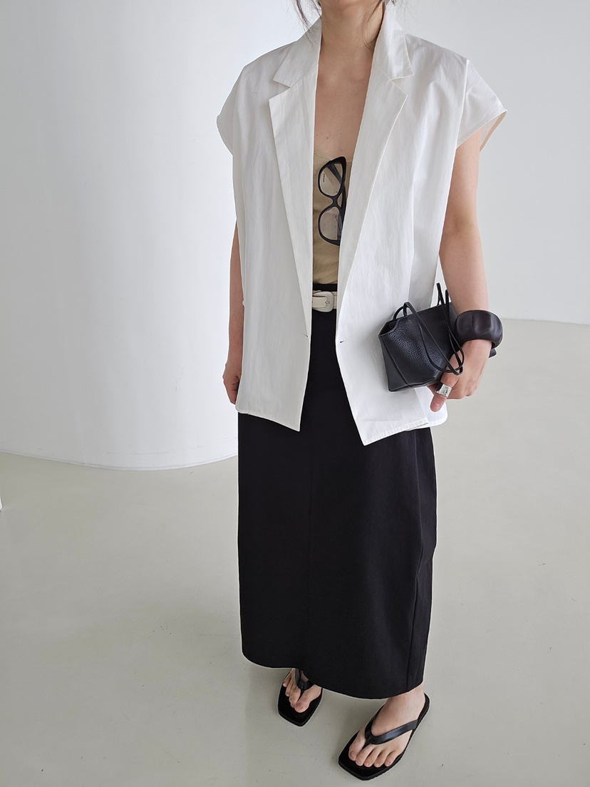 J SHOP韓國東大門直郵女裝新品推薦休閑熱賣人氣馬甲棉質J_SHOP馬甲