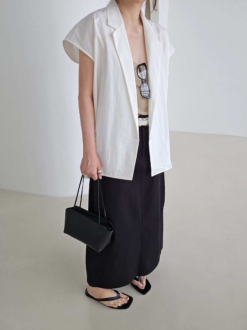 J SHOP韓國東大門直郵女裝新品推薦休閑熱賣人氣馬甲棉質J_SHOP馬甲