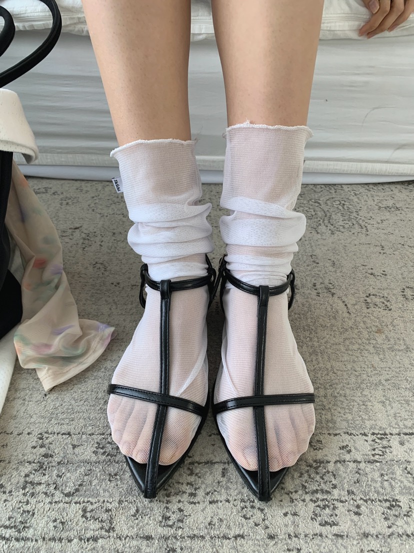 JKICHI韓國東大門直郵女士新品推薦休閑職業26春夏襪子網眼JKICHI襪子