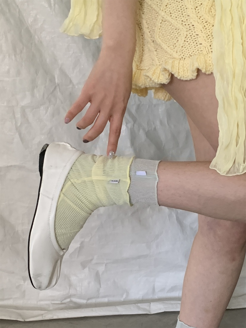 JKICHI韓國東大門直郵女士新品推薦休閑職業26春夏襪子網眼JKICHI襪子