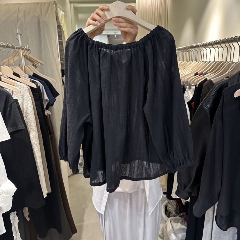 LIL韓國代購女裝新品職業休閑推薦26春夏熱賣時尚襯衫蕾絲衫LIL襯衫/蕾絲衫