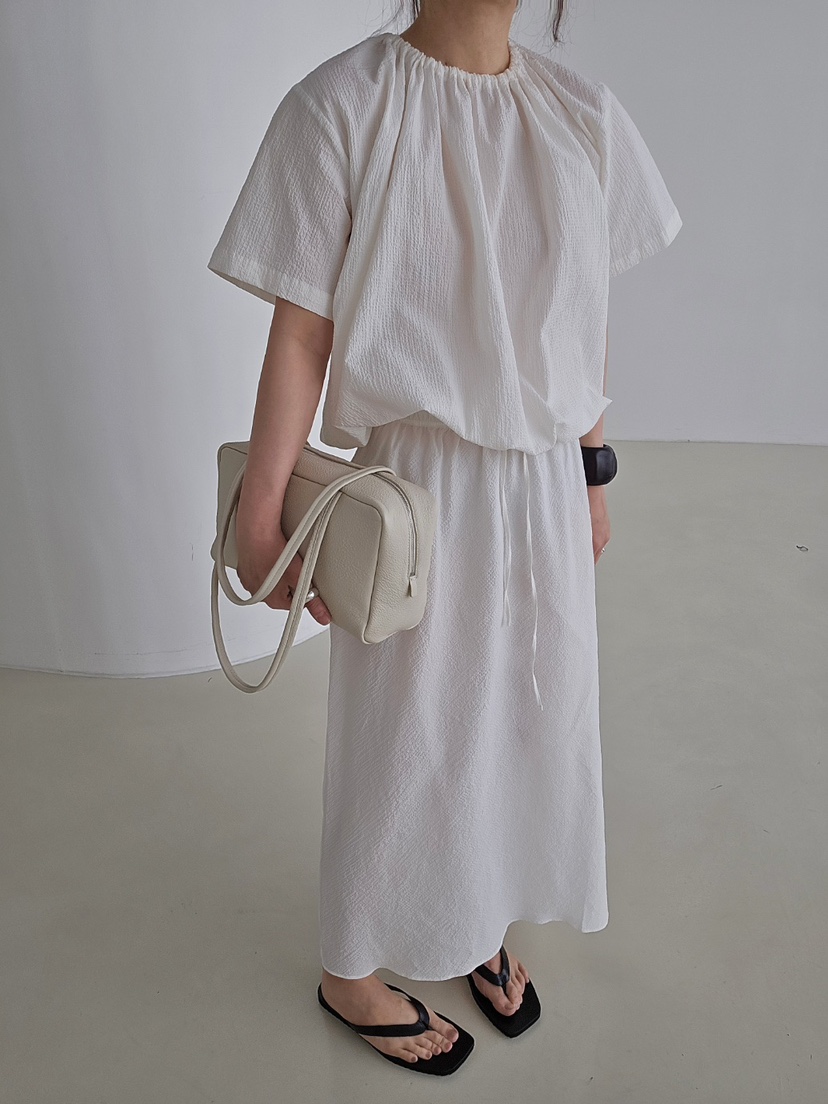 J SHOP韓國代購女士新款時尚熱賣職業人氣休閑推薦26春夏長裙J_SHOP長裙