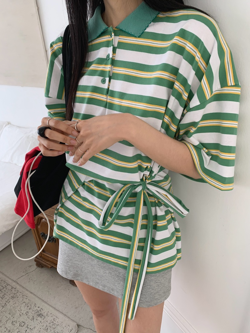 JKICHI韓國東大門代購女裝新款職業熱賣推薦時尚休閑26春夏T恤JKICHIT恤圖色2