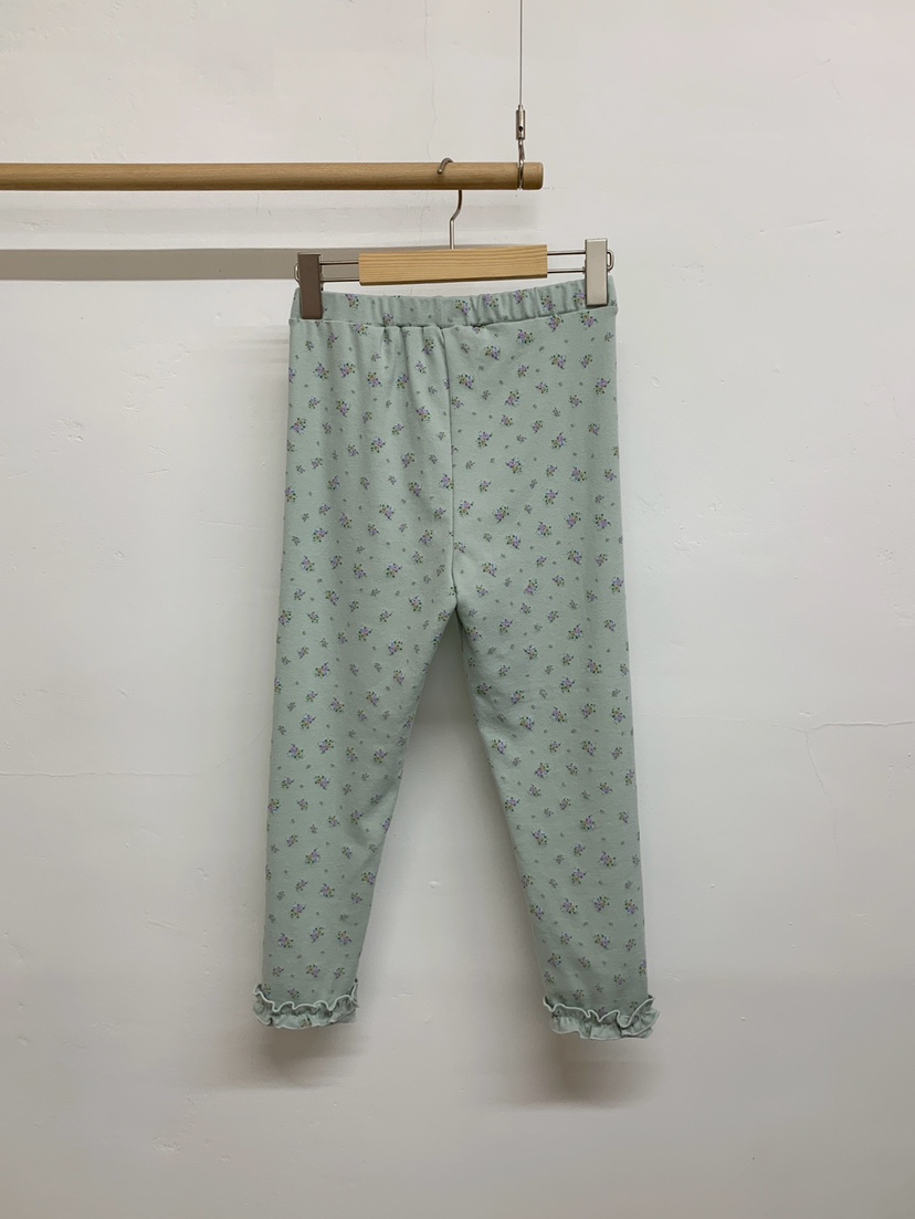 MORE THAN-P韓國東大門直郵女裝新品職業打底褲鯊魚褲花朵MORE THAN打底褲/鯊魚褲