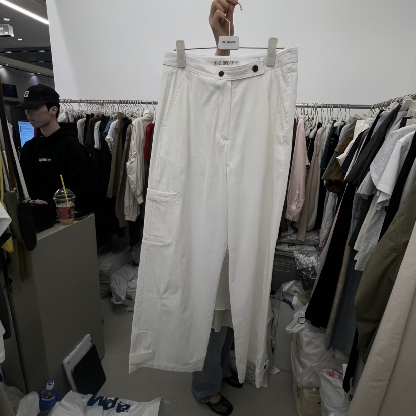 BREATHE韓國東大門代購女士新品休閑人氣職業26春夏休閑褲BREATHE休閑褲圖色1