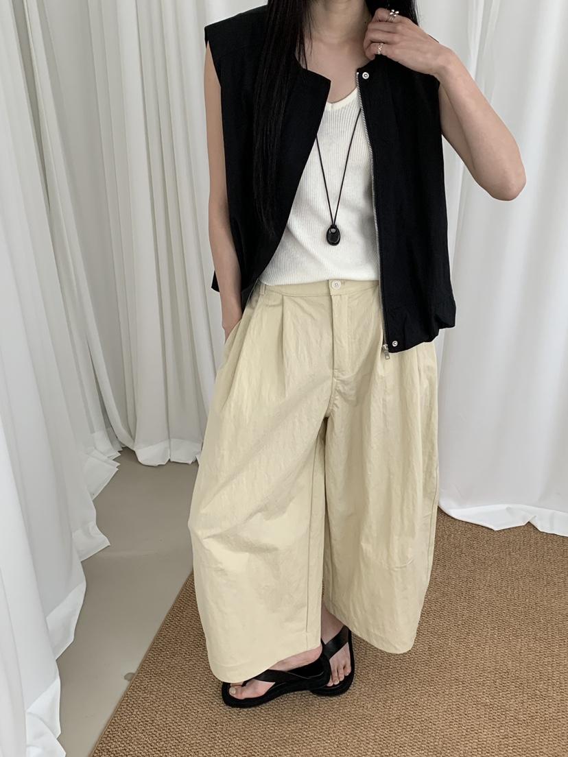 RIVER RAIN韓國代購女士新款推薦人氣職業休閑26春夏休閑褲RIVER RAIN休閑褲