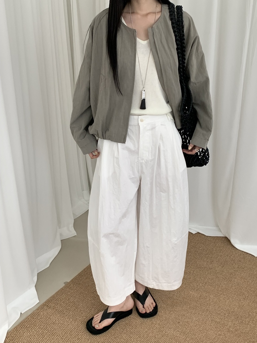 RIVER RAIN韓國代購女士新款推薦人氣職業休閑26春夏休閑褲RIVER RAIN休閑褲