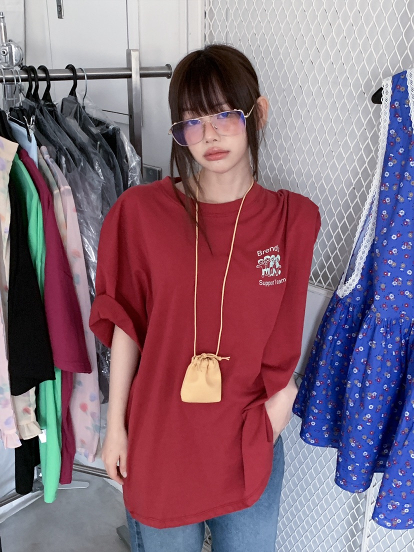 JKICHI韓國直郵女士新品熱賣職業推薦26春夏人氣T恤不含配飾JKICHIT恤