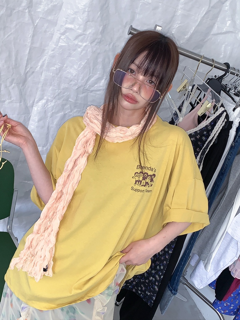 JKICHI韓國直郵女士新品熱賣職業推薦26春夏人氣T恤不含配飾JKICHIT恤