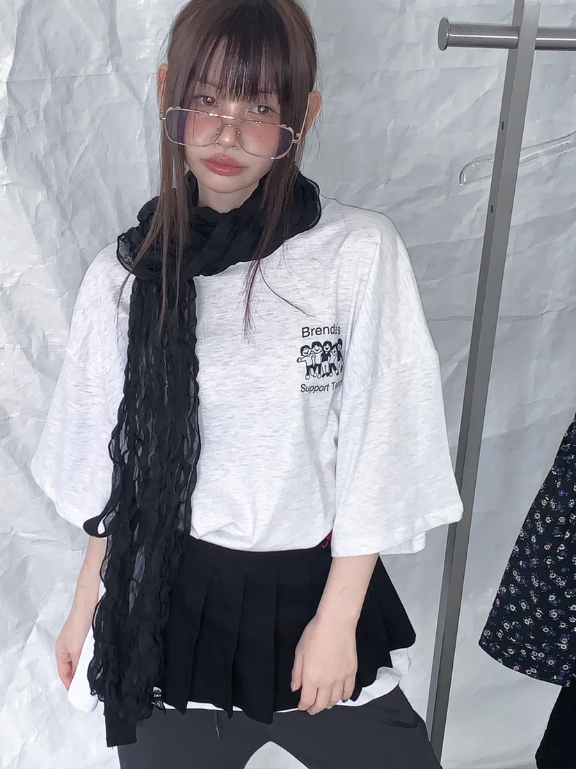 JKICHI韓國直郵女士新品熱賣職業推薦26春夏人氣T恤不含配飾JKICHIT恤