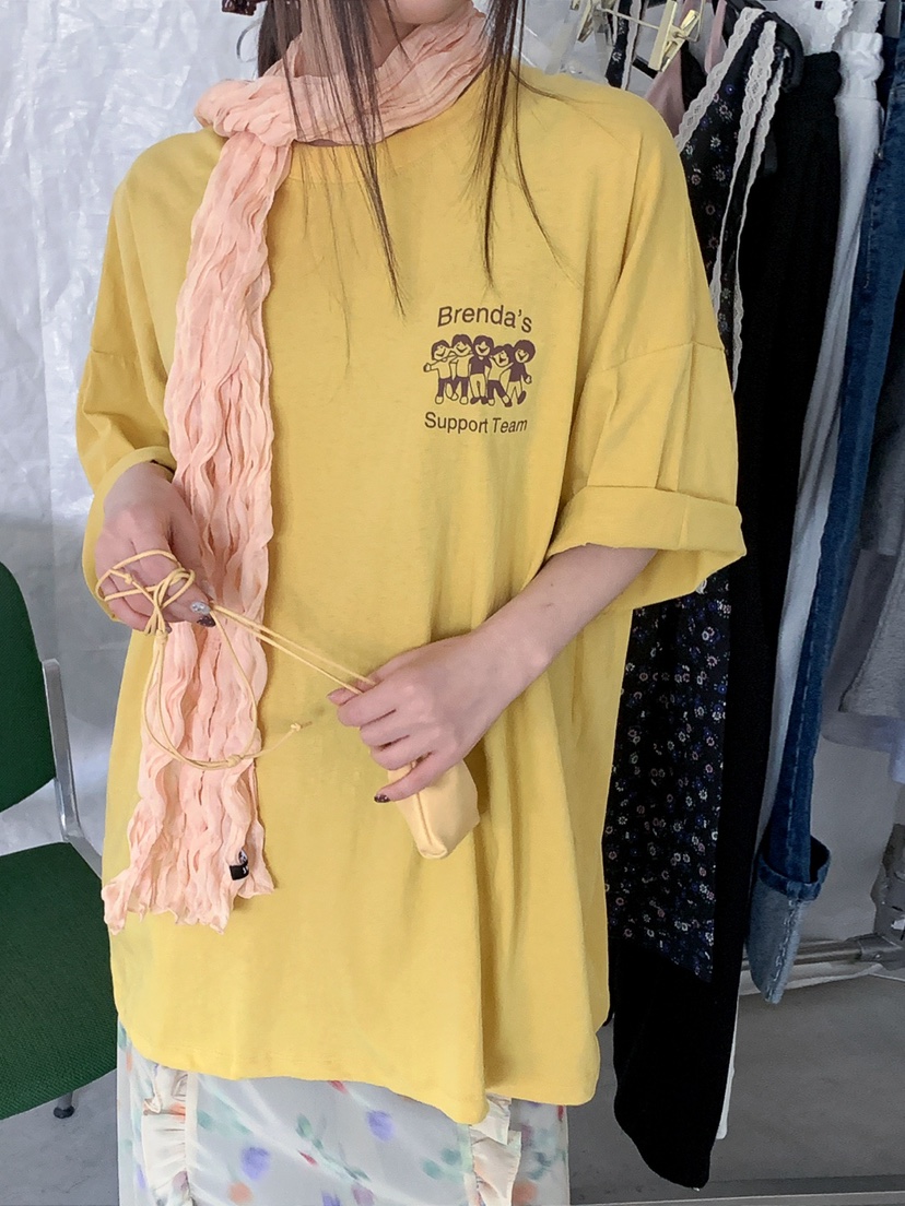 JKICHI韓國直郵女士新品熱賣職業推薦26春夏人氣T恤不含配飾JKICHIT恤圖色2