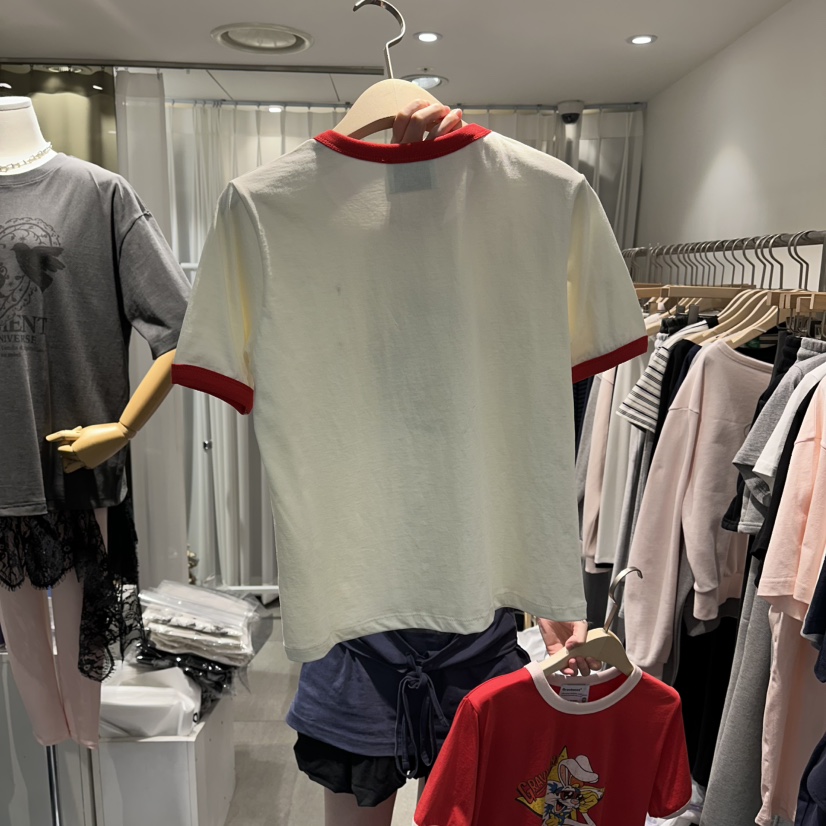 THE LOT韓國直郵女裝新款熱賣人氣休閑推薦26春夏職業T恤THE LOT/	LOTT恤