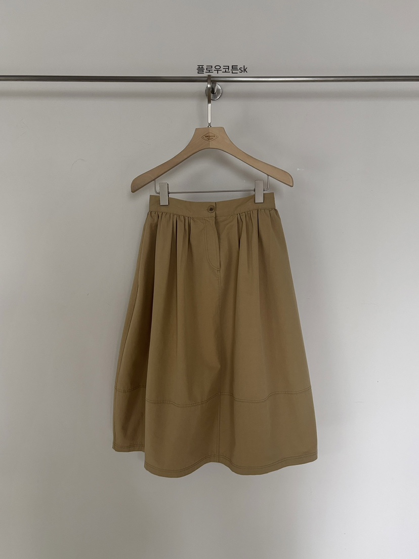 VERGAMOT韓國直郵實拍女士新款熱賣人氣休閑半身裙中短裙棉VERGAMOT半身裙/中短裙圖色2