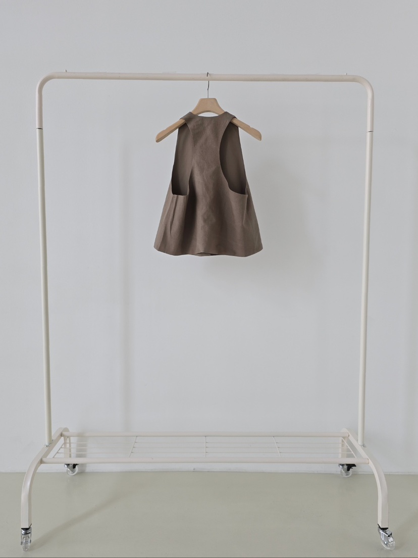 J SHOP韓國直郵女裝新品休閑26春夏職業推薦吊帶背心亞麻J_SHOP吊帶/背心