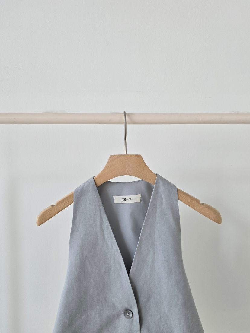 J SHOP韓國直郵女裝新品休閑26春夏職業推薦吊帶背心亞麻J_SHOP吊帶/背心