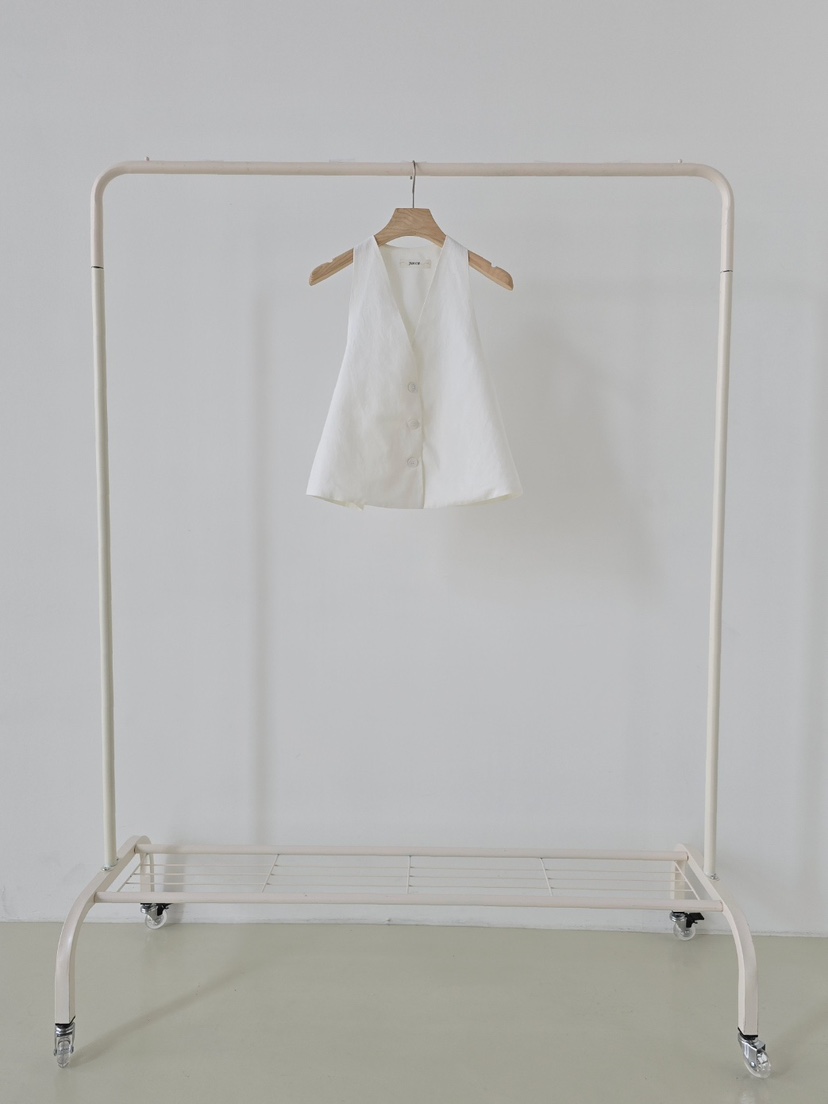 J SHOP韓國直郵女裝新品休閑26春夏職業推薦吊帶背心亞麻J_SHOP吊帶/背心圖色2