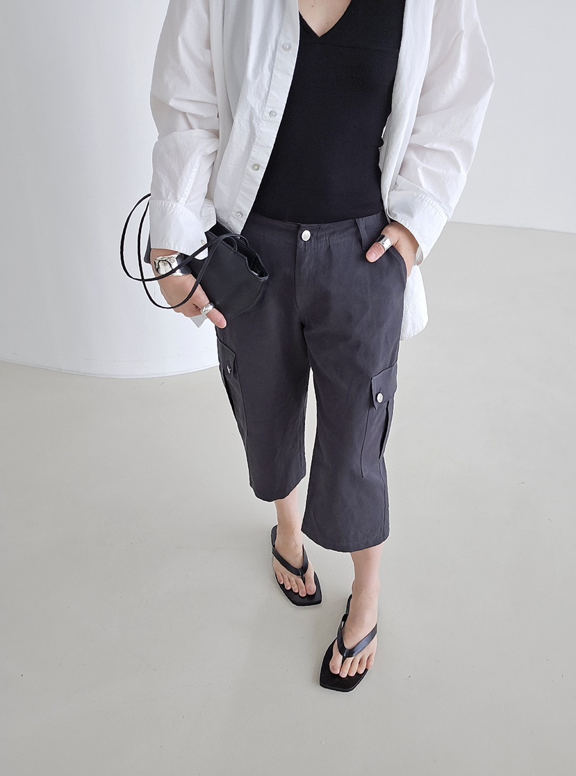 J SHOP韓國東大門直郵女士新品人氣職業時尚熱賣短褲七分褲J_SHOP短褲