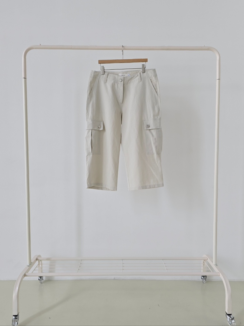 J SHOP韓國東大門直郵女士新品人氣職業時尚熱賣短褲七分褲J_SHOP短褲圖色1