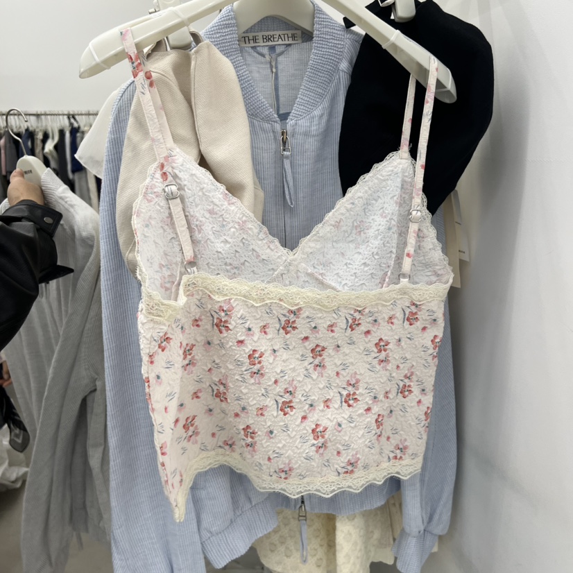 BREATHE韓國東大門直郵女士新款26春夏職業休閑熱賣吊帶背心BREATHE吊帶/背心